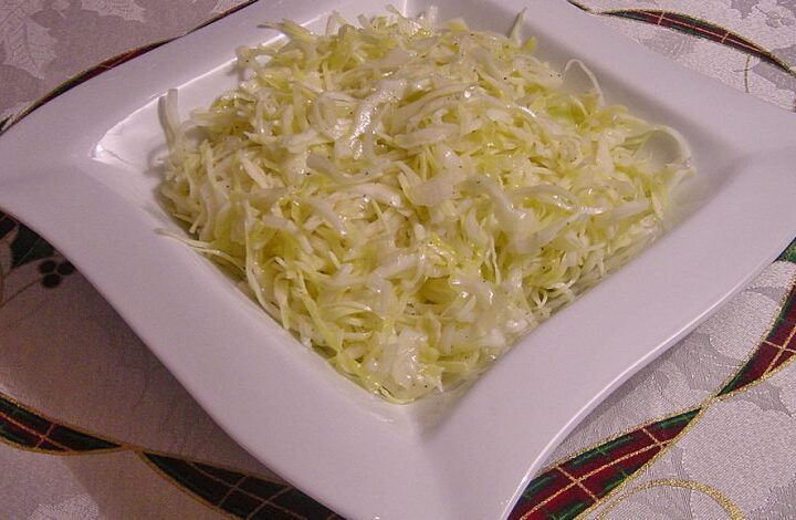 Krautsalat – wie im griechischen Restaurant